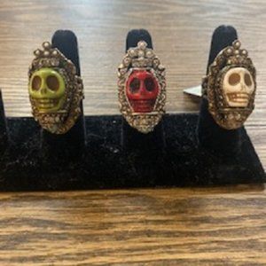 Ollipop Skull Rings! THREE COLOR OPTIONS! NWOT!